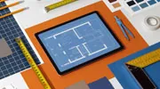 Colored 2D Floor Plan